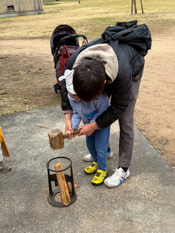 薪割り